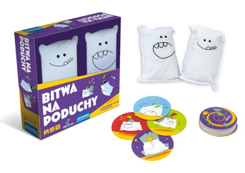 Bitwa na Poduchy – gra zręcznościowa dla dzieci 4+ marki GRANNA