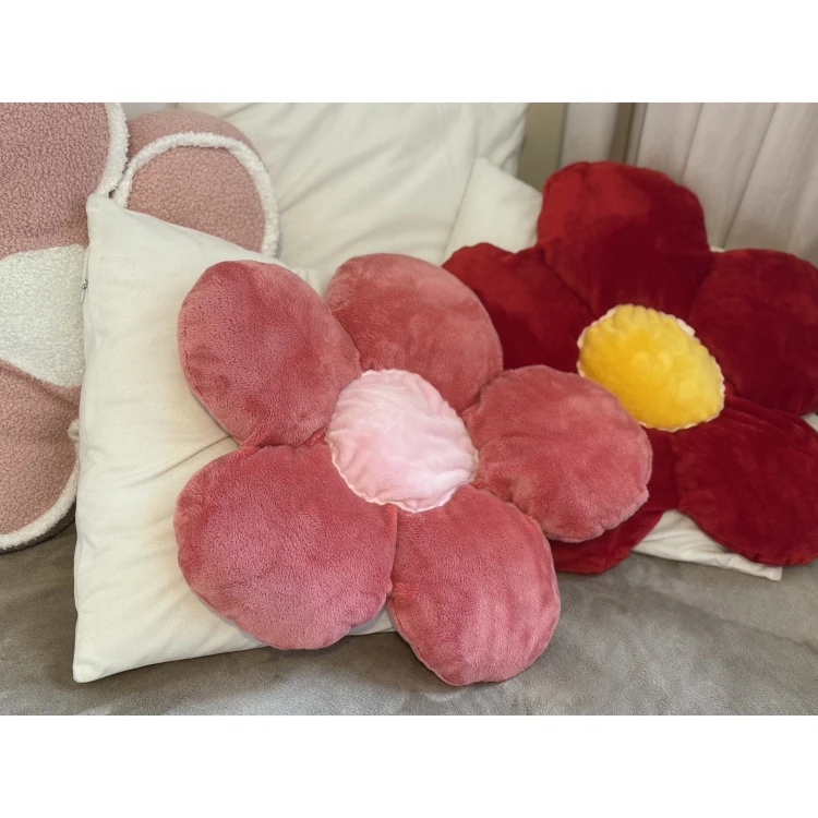 Poduszka sensoryczna Flora 2 kg w kształcie kwiatka – widok z boku