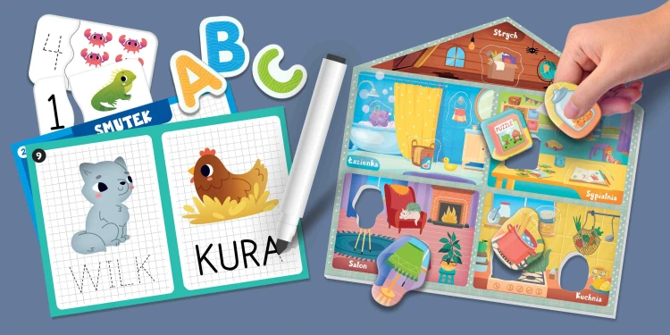 Zabawa i nauka z zestawem Lisciani Montessori Gra na Każdy Dzień w praktyce