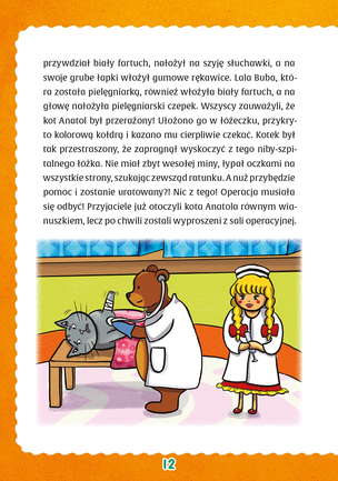 Strony książki Bajki pocieszanki opowiadania terapeutyczne dla dzieci borykających się z lękiem