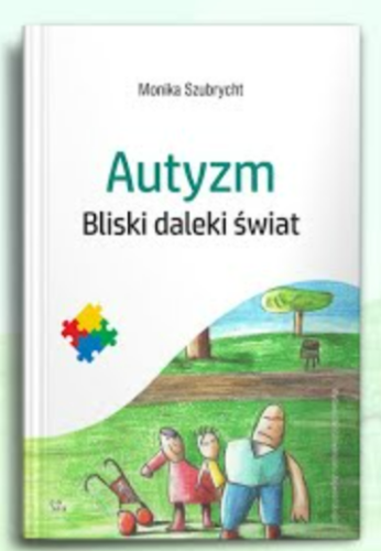 Fragment ilustracji Aleksandry Leśnik w książce o spektrum autyzmu