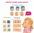 Planszetki i żetony gry edukacyjnej Kapitan Nauka Emocje z ilustracjami mimiki i emocji