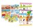 Puzzle z domem i interaktywne karty do nauki alfabetu w grze Carotina ABC marki Lisciani