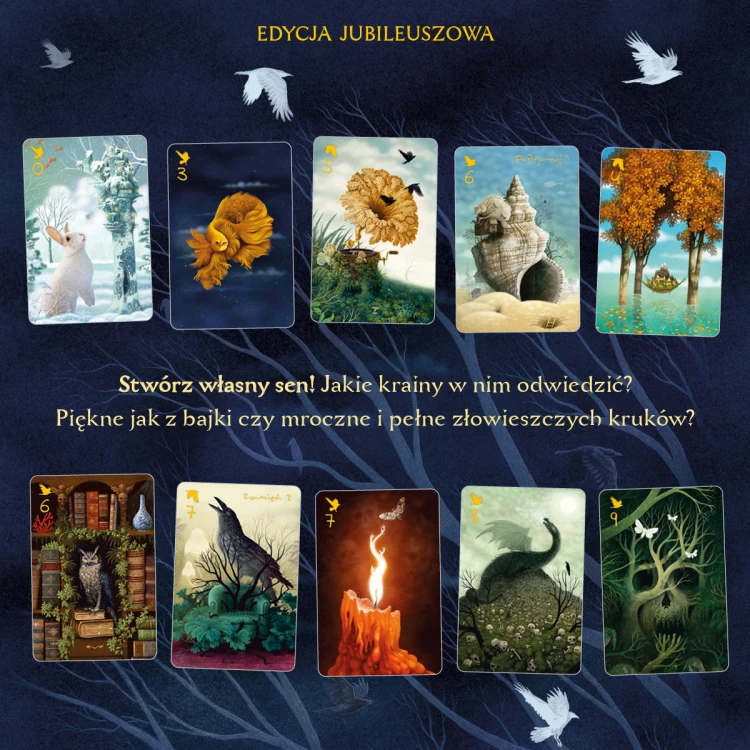 Karty gry Sen – Edycja Jubileuszowa z ilustracjami i instrukcją NASZA KSIĘGARNIA