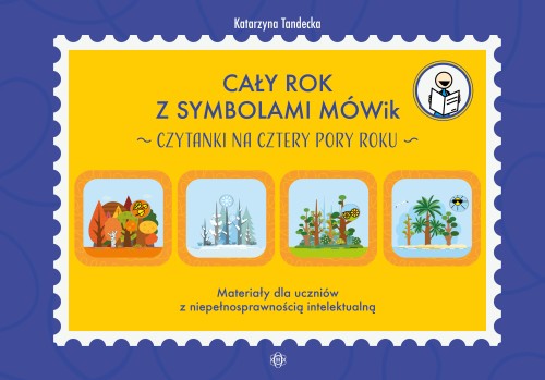 Okładka Cały rok z symbolami MÓWik Harmonia podręczniki AAC