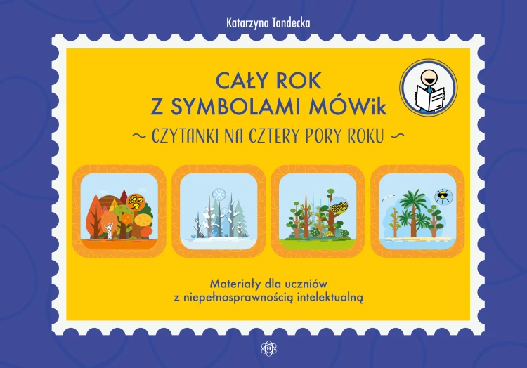 Okładka Cały rok z symbolami MÓWik Harmonia podręczniki AAC