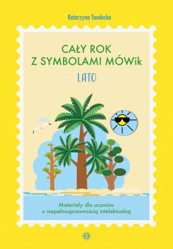 Okładka kart pracy Cały rok z symbolami MÓWik Lato wydawnictwa Harmonia podręczniki, format 294x205x1 mm