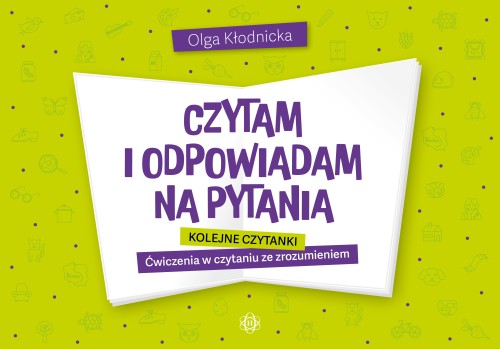 Okładka książki Czytam i odpowiadam na pytania – Harmonia podręczniki, wsparcie w czytaniu ze zrozumieniem