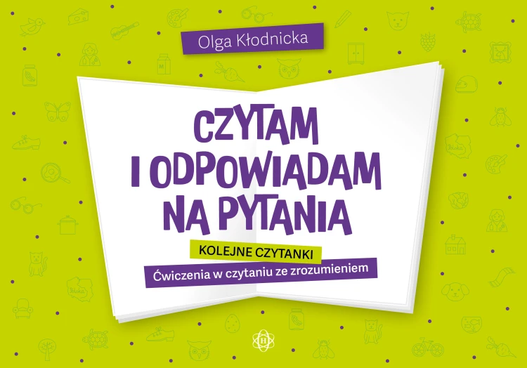 Okładka książki Czytam i odpowiadam na pytania – Harmonia podręczniki, wsparcie w czytaniu ze zrozumieniem