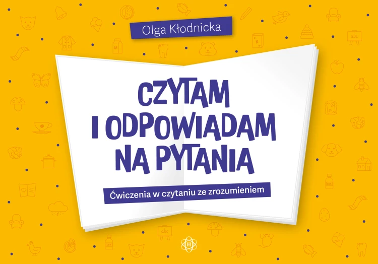 Okładka książki Czytam i odpowiadam na pytania - Harmonia podręczniki, ćwiczenia w czytaniu ze zrozumieniem dla dzieci w formacie 205x293 mm