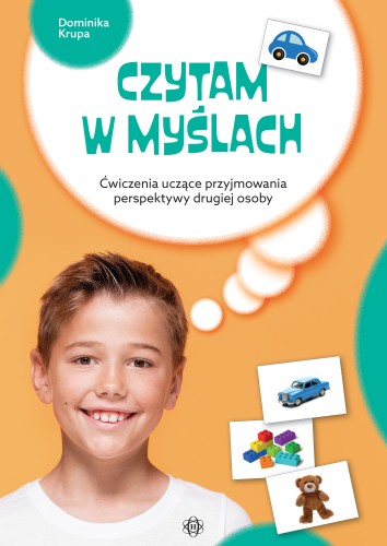 Okładka książki Czytam w myślach HARMONIA - ćwiczenia teorii umysłu dla dzieci ze spektrum autyzmu