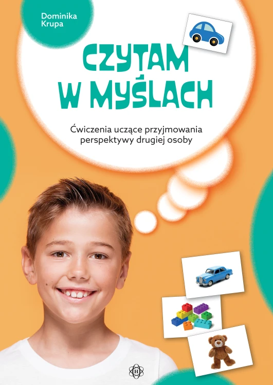 Okładka książki Czytam w myślach HARMONIA - ćwiczenia teorii umysłu dla dzieci ze spektrum autyzmu