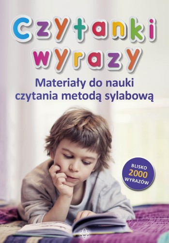 Czytanki – wyrazy książka edukacyjna Harmonia podręczniki do nauki czytania metodą sylabową w formacie 295x204x1 mm