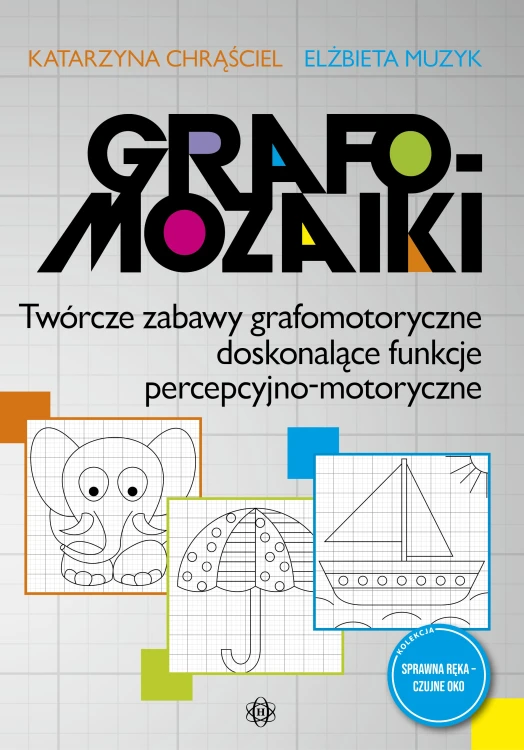 Grafomozaiki HARMONIA – książka z zadaniami grafomotorycznymi dla dzieci