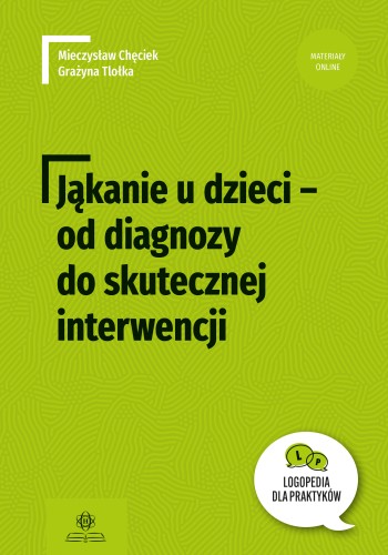 Okładka książki Jąkanie u dzieci – od diagnozy do skutecznej interwencji autorstwa HARMONIA w formacie 235x165x1 mm