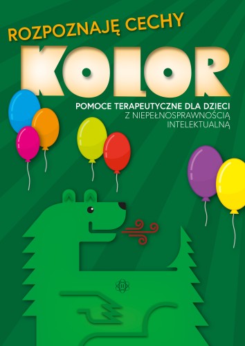 Pomoce terapeutyczne Kolor HARMONIA w formacie 305x220x1 mm do nauki rozpoznawania barw u dzieci z niepełnosprawnością intelektualną