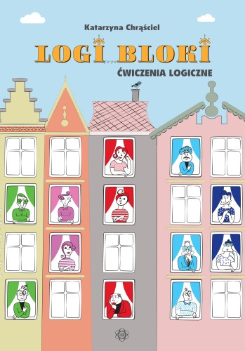 Okładka gry Logi-bloki rozwijającej logiczne myślenie i koncentrację dzieci HARMONIA