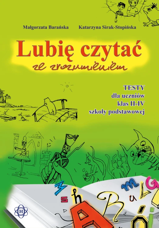 Okładka książki Lubię czytać ze zrozumieniem – testy dla uczniów klas II–IV wydawnictwa HARMONIA