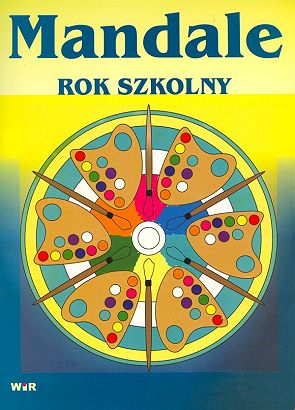 Mandale o tematyce szkolnej – zestaw 47 mandali Wir (T) format 310x215 mm