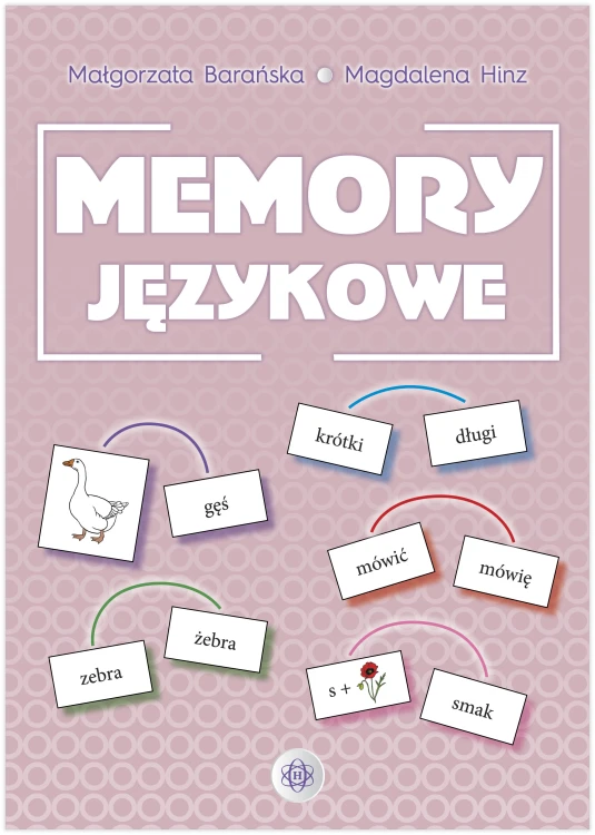 Okładka gry Memory językowe HARMONIA - edukacyjna gra rozwijająca kompetencje językowe i pamięć