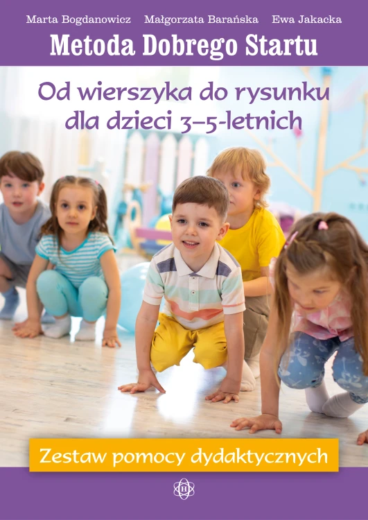 Kolorowe ilustracje i wzory graficzne - Metoda Dobrego Startu HARMONIA