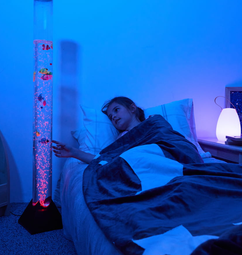Kolumna bąbelkowa TTS 120 cm z pilotem do sali doświadczania świata