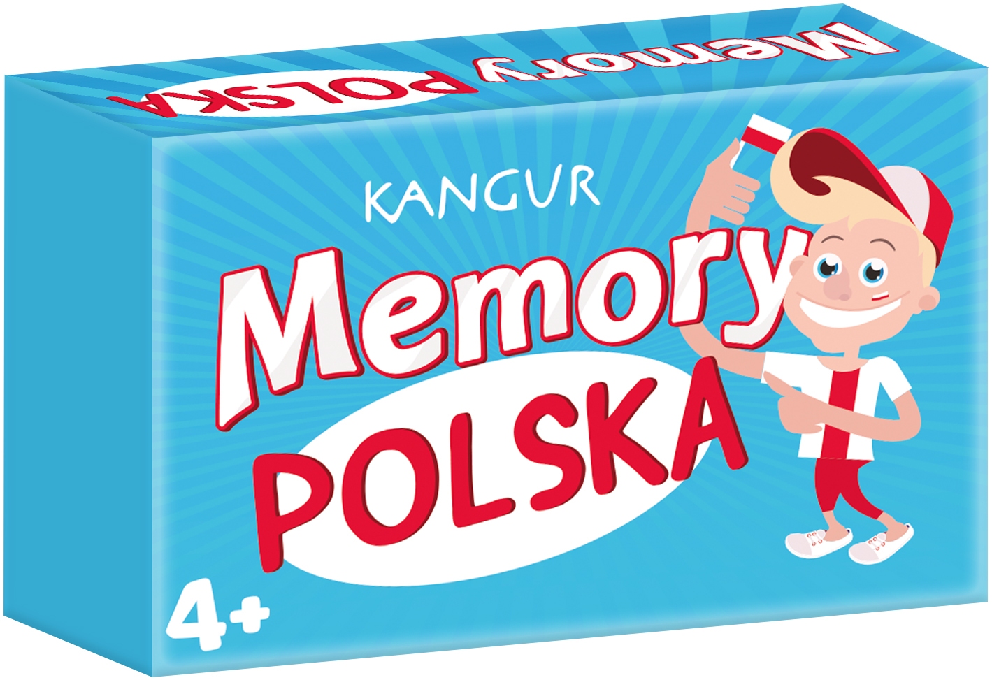 Kangur Memory Polska Mini - gra pamięciowa dla dzieci z symbolami Polski