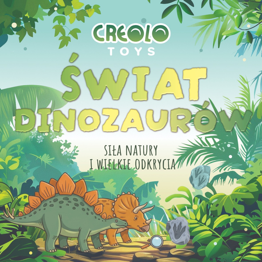 Piłka do kolorowania DINO Creolo Toys 30 cm