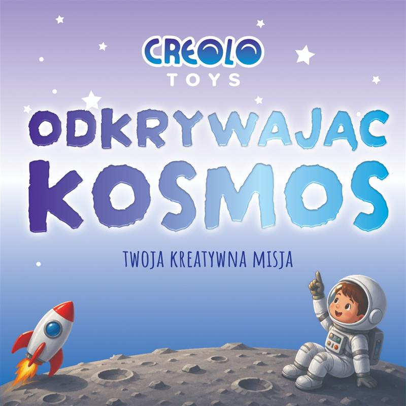 Piłka do kolorowania Kosmos Creolo Toys 30 cm
