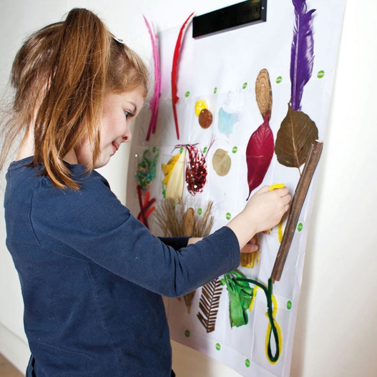 Interaktywna tablica TTS 53 × 65 cm z kieszonkami