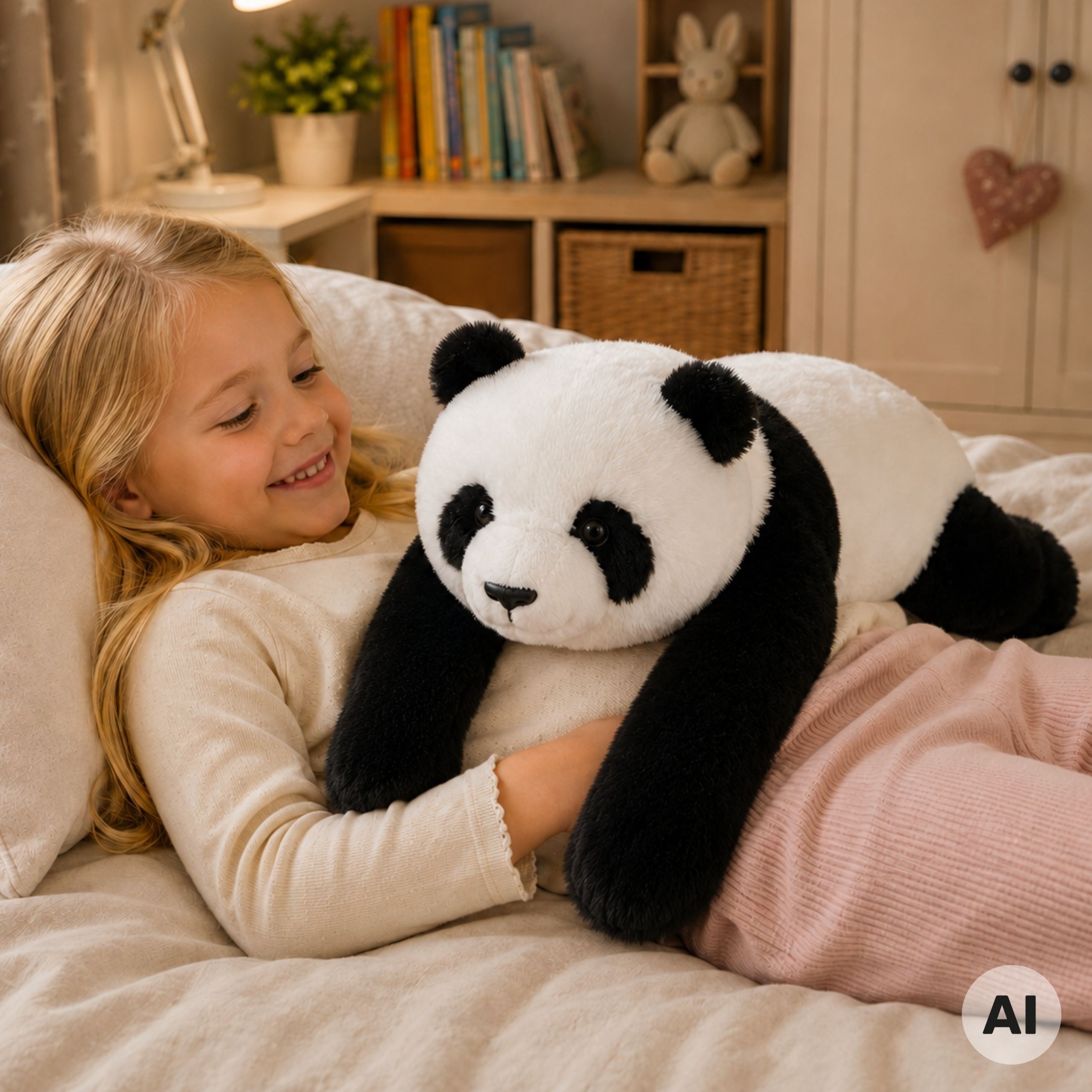 Pluszak sensoryczny WOOPIE Panda obciążeniowa 65 cm