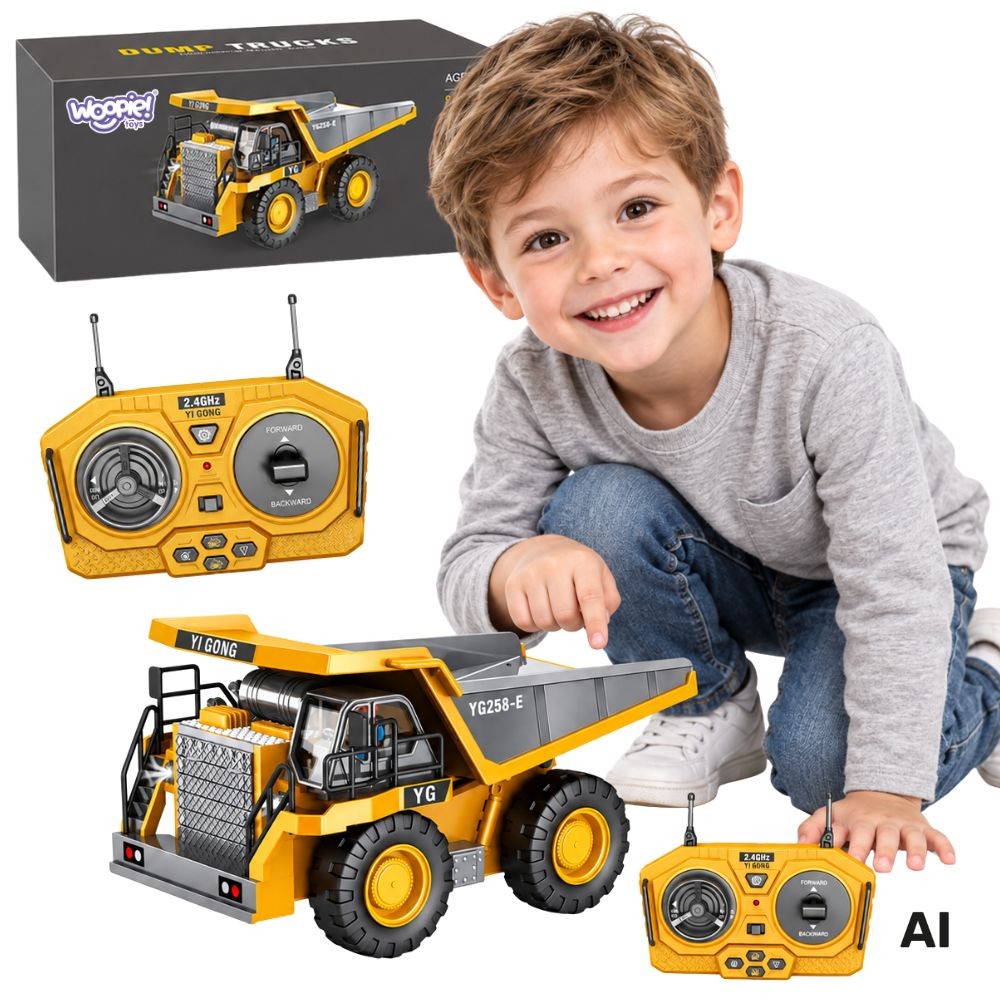 Zdalnie sterowana wywrotka RC WOOPIE 2,4 GHz